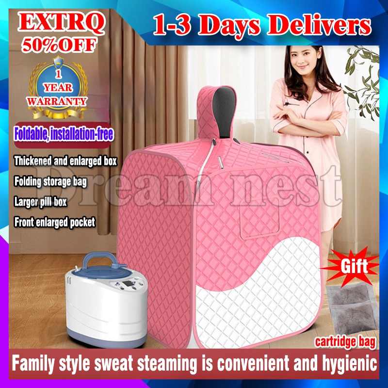 Sauna Tent Portable Steam Bath Lose Weight Detox Therapy Steam Fold ...