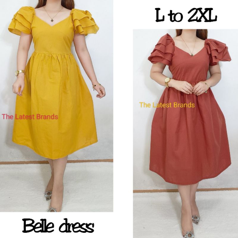 The Latest Brands Belle dress Midi dress Casual dress L 2XL