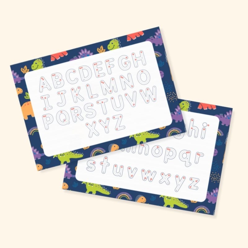 SAM Prints & Crafts | Alphabet Tracing Practice Sheet Learning ABCs A4 ...