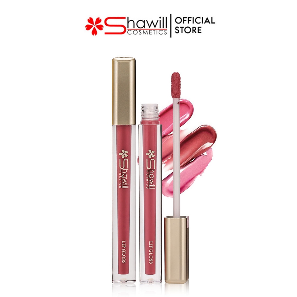 Shawill Lip Gloss Matte&Shine Long Lasting Lipstick Transfer-proof Non ...