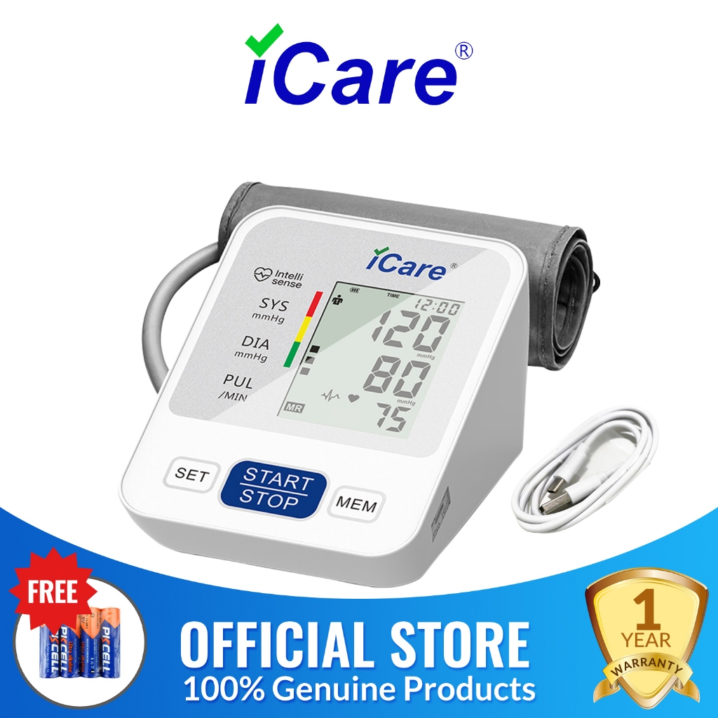 iCare® CK238 USB Powered Automatic Digital Blood Pressure Monitor with ...