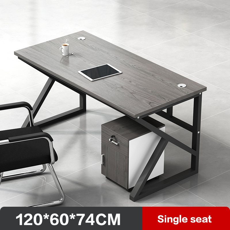 Conference Table Rectangular Boss Desk Training Negotiation Simple ...