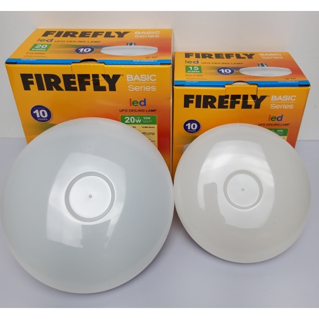 Firefly UFO LED Ceiling Lamp 15w, 20w (Daylight) | Shopee Philippines