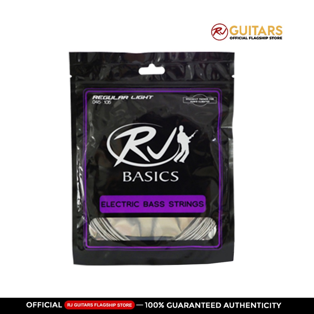RJ Basics Bass Guitar Strings 45-105 | Shopee Philippines