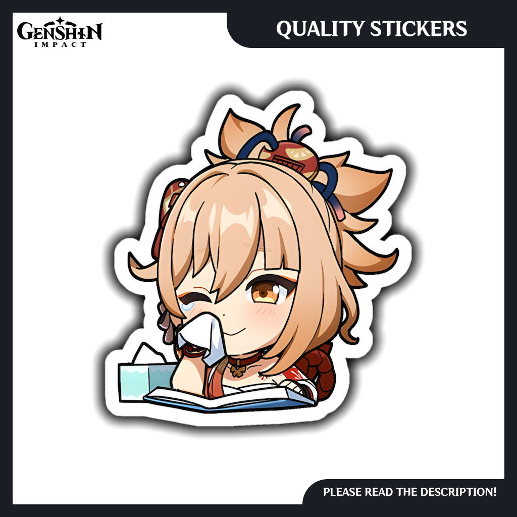 Yoimiya Genshin Impact Emoji Stickers Shopee Philippines