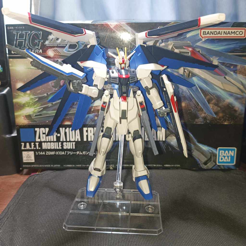 Gundam HGCE ZGMF-X10A Freedom REVIVE with stand | Shopee Philippines