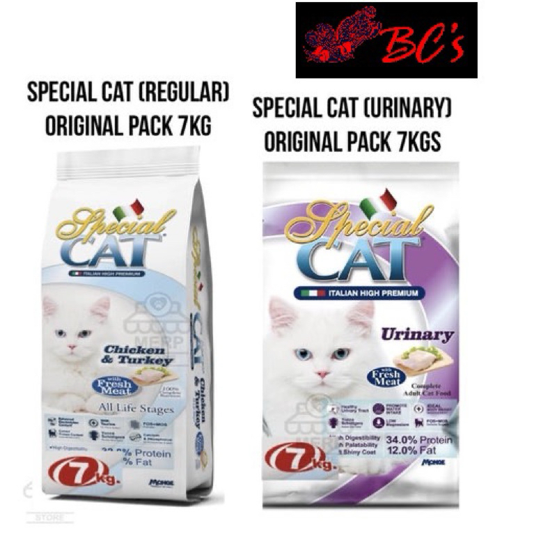 Monge Special Cat Chicken And Turkey All Life Stages 7kg Cat Dry Food Shopee Philippines 4041