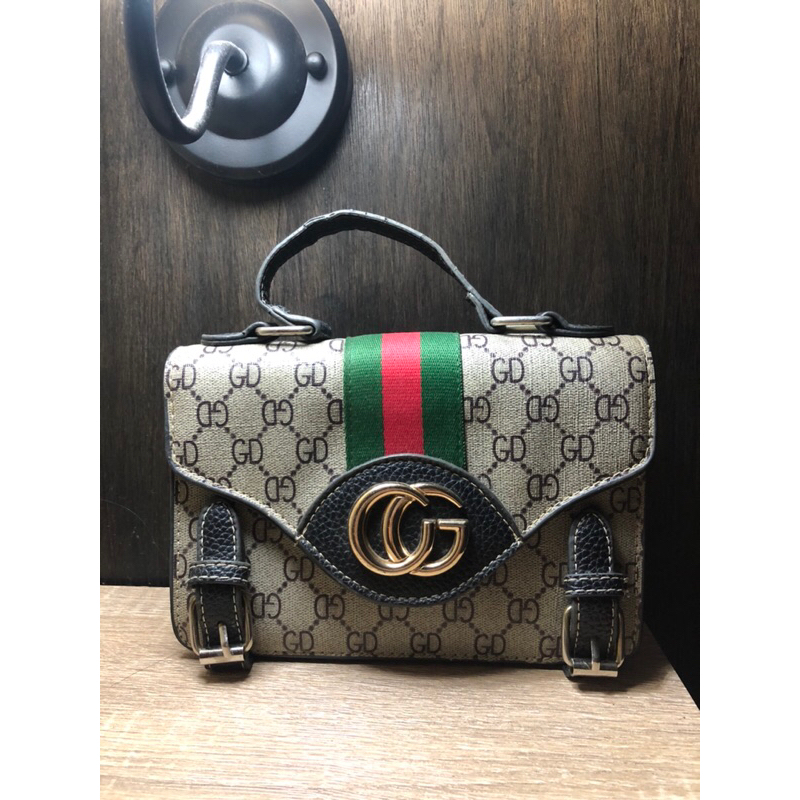 Inspired Gucci Bag 2in1 (Handbag and Sling bag) | Shopee Philippines