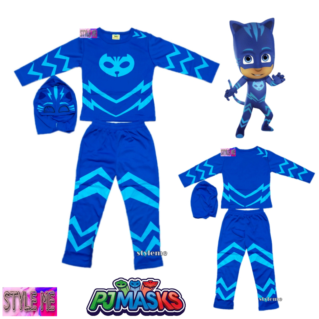 PJMaskss Blue Catboy Costume for Baby and Kids Superhero/ Halloween ...
