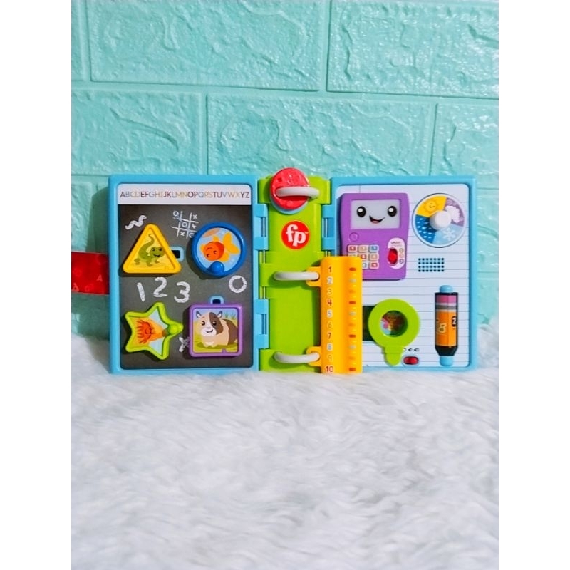 Fisher Price Laugh & Learn 123 Schoolbook | Shopee Philippines