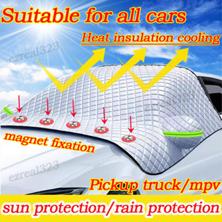 Windscreen Cover Winter, Car Windscreen Cover Fixation Foldable Windscreen  Cover Front