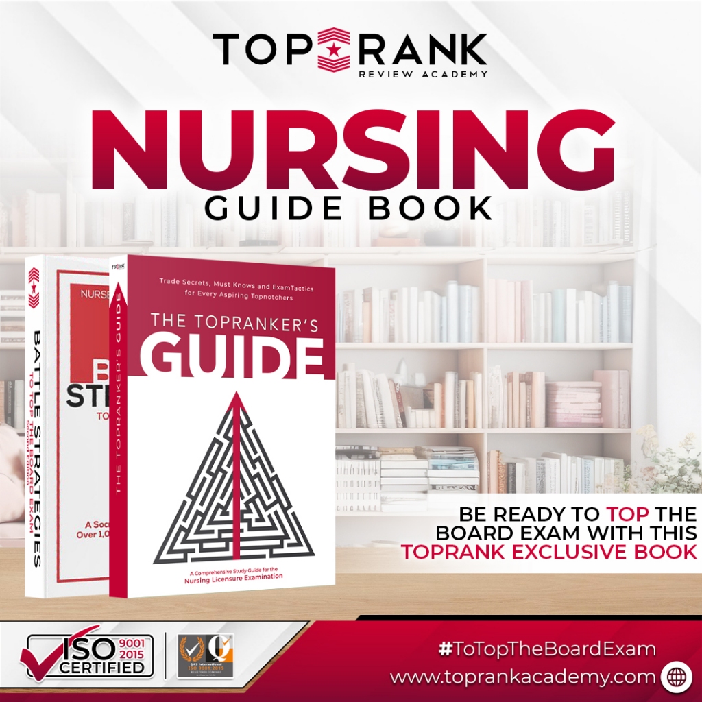 Nursing TopRanker's Guide | TopRank Study Guide | Shopee Philippines