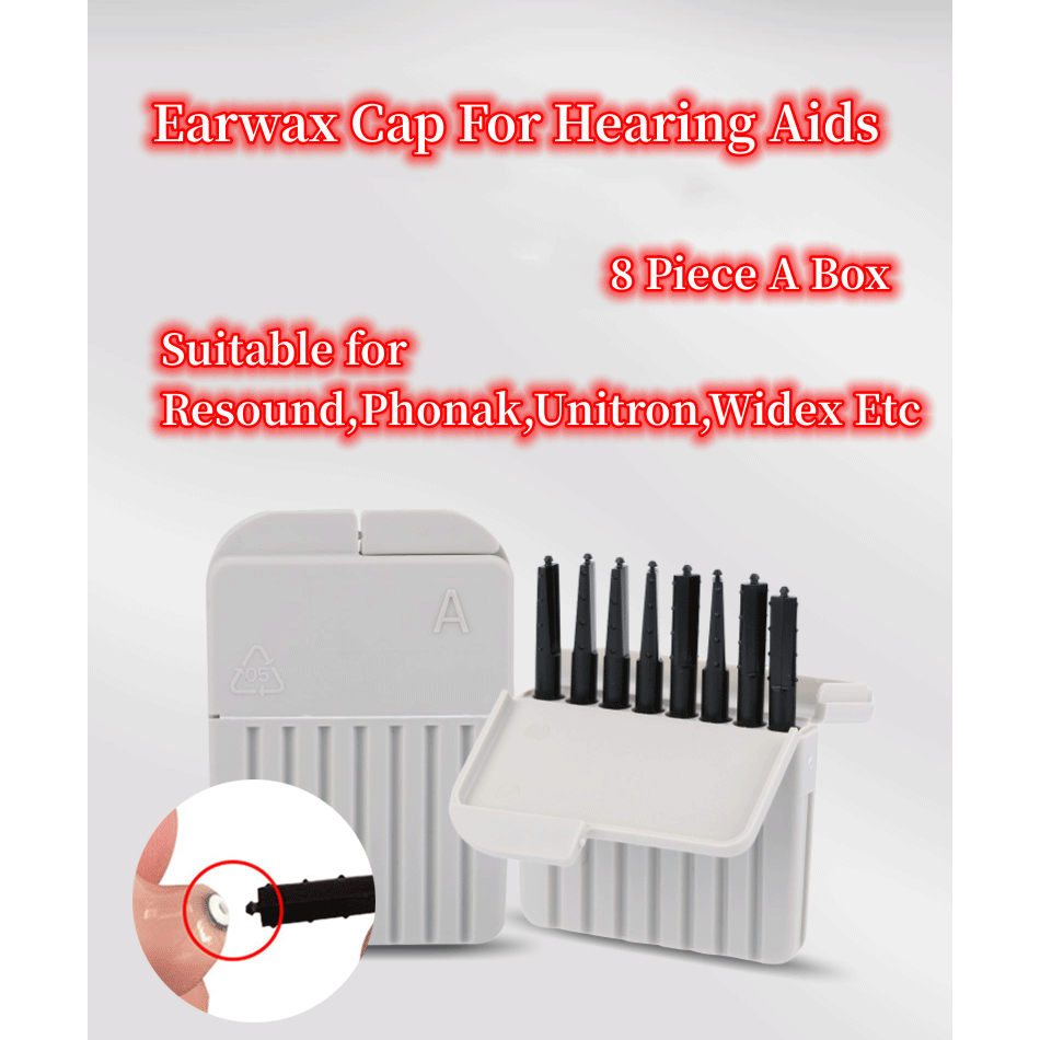 COD 8pcs/set Hearing aid accessories filter dust proof mesh cover