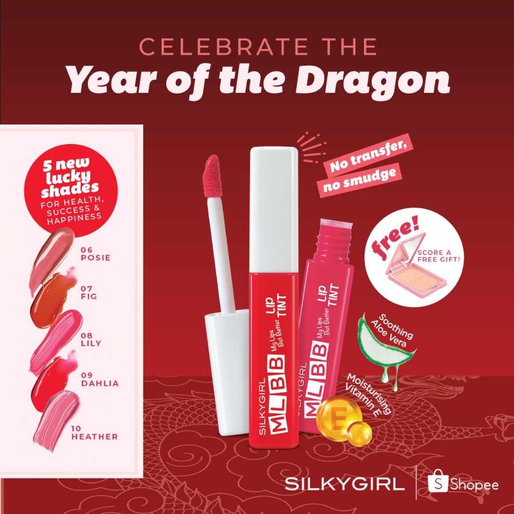 Silkygirl MLBB Lip Tint Shopee Philippines