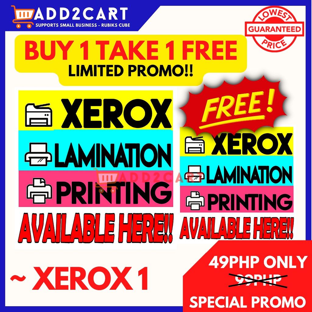 XEROX LAMINATE LAMINATION SCAN PRINTING TARPAULIN SIGN FOR PHOTOCOPY