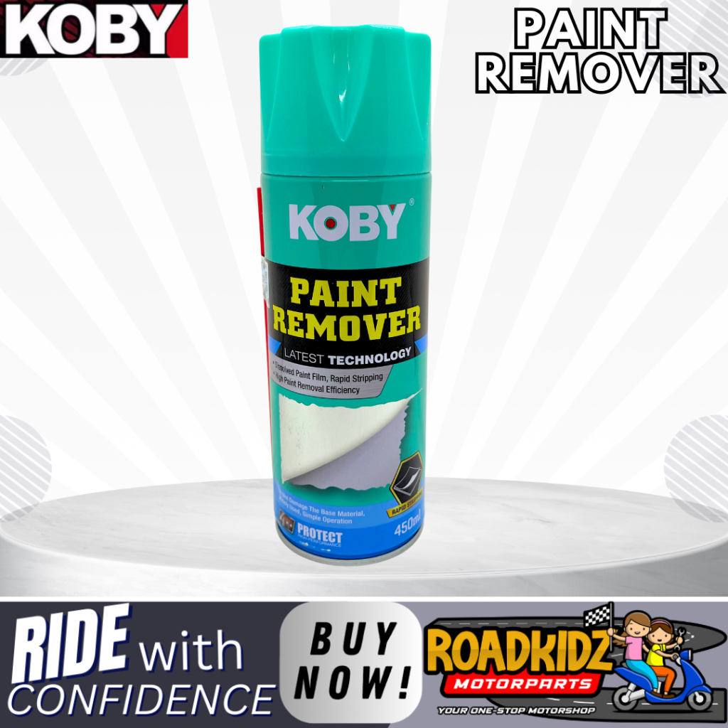 KOBY PAINT REMOVER CAR/MOTORCYCLE 450ML | Shopee Philippines