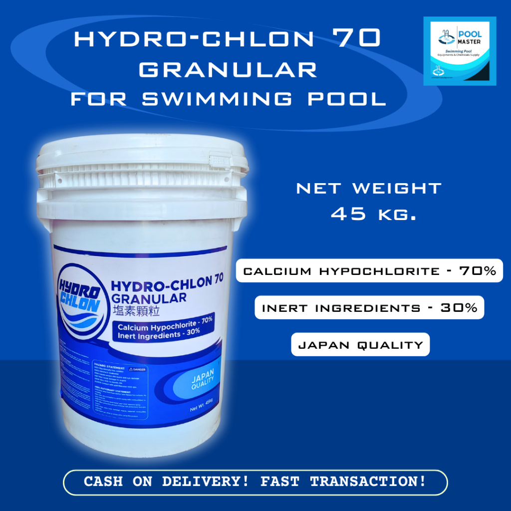 Hydro-Chlon 70% Granular For Swimming Pool (Japan) | Shopee Philippines