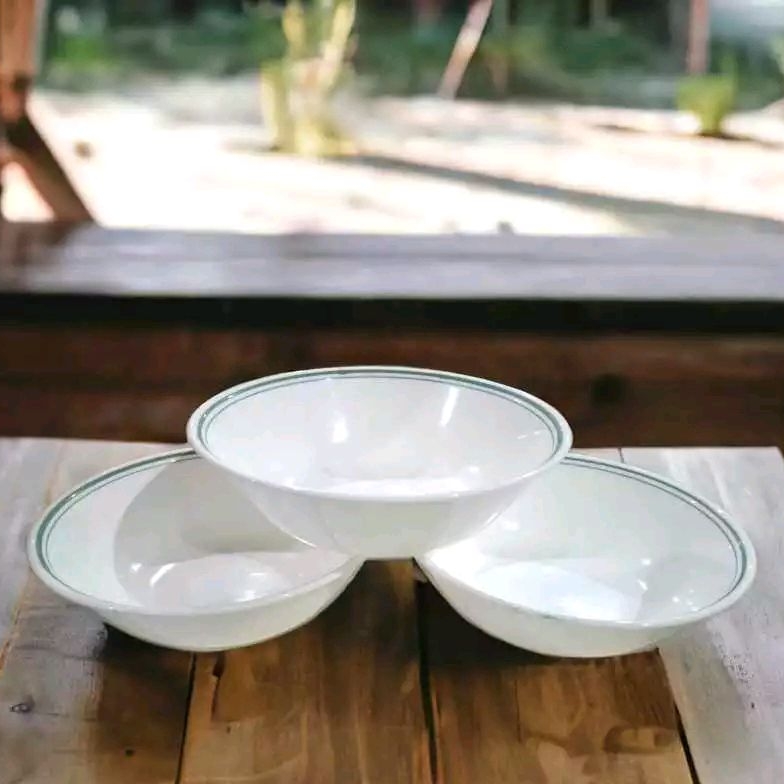 Corelle Winter Frost Glass Serving Bowl, 2-qt, Chip-Resistant, White