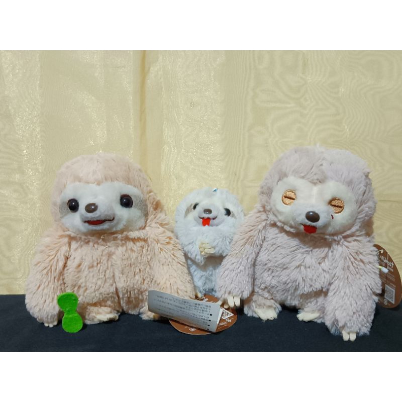 Amuse Namakemono Sloth Plush Stuffed Toy Charms