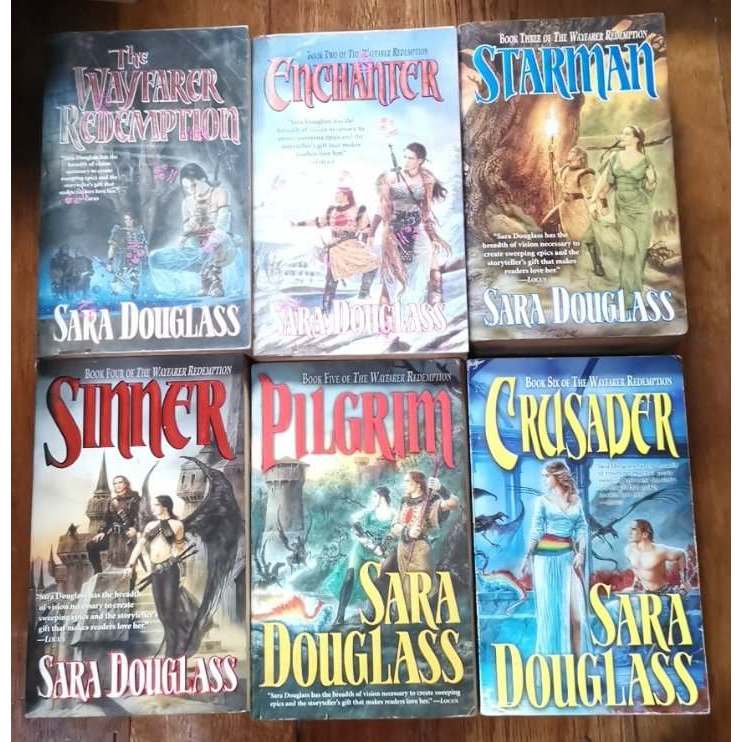 Sara Douglass: The Wayfarer Redemption series (complete preloved ...