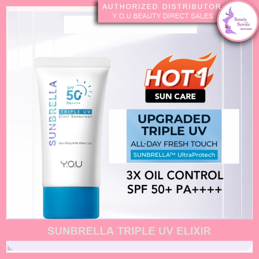 YOU Triple UV Elixir SPF50 PA++++ | Shopee Philippines