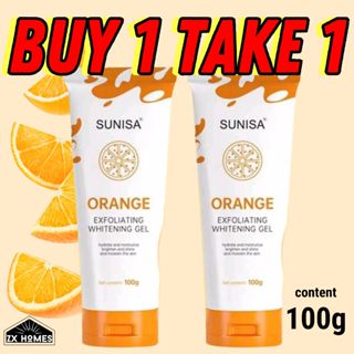 KKJJ [BUY 1 TAKE 1] SUNISA 100g Orange Exfoliating Brightening ...