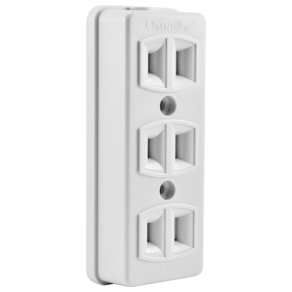 OMNI Spring Type Outlet Socket 10A 220V (2 Gang, 3 Gang, 4 Gang) for ...