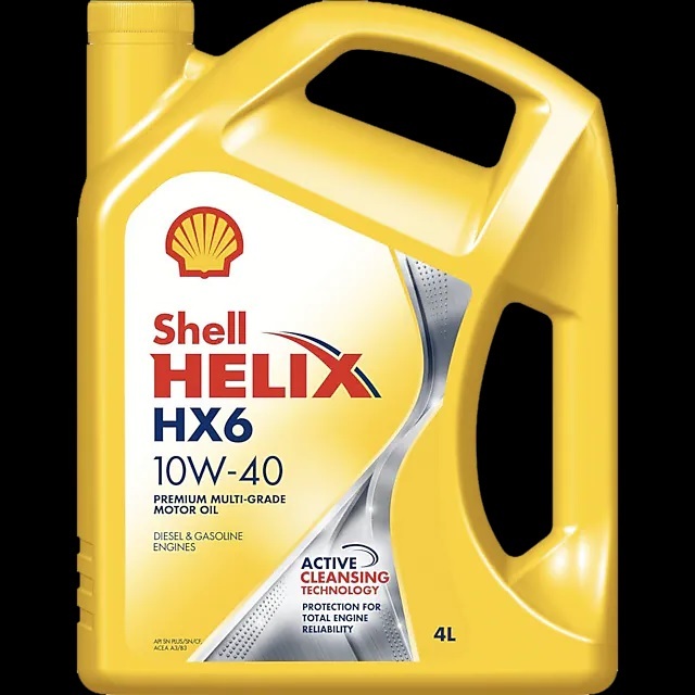 Shell Helix HX6 10W-40 Synthetic Technology Motor Oil 4 Liters | Shopee ...