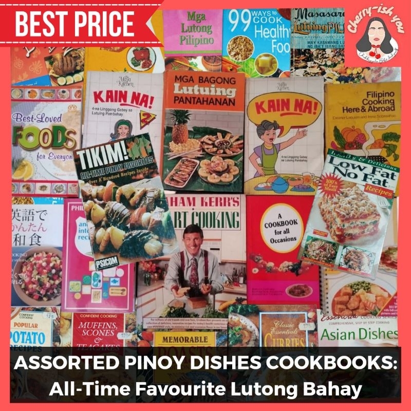 MINI FILIPINO COOK BOOKS (2005-2015) Asian Dishes /Food Recipe |Easy ...