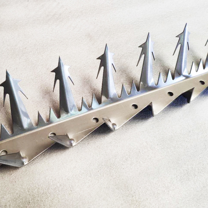 Anti climb Sharp Wall Spike on top of Wall and Fence | Security Spikes ...