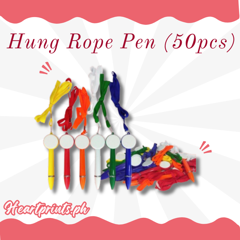 Hung Rope Advertising Ballpoint Pen (50 PCS) | Shopee Philippines