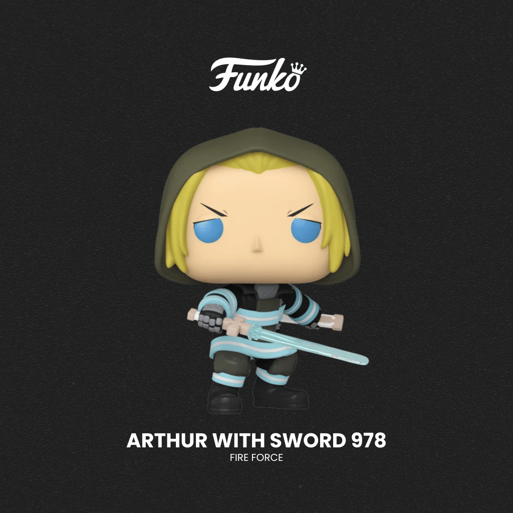 Funko Pop! ANIME | Fire Force Arthur With Sword 978 | Shopee Philippines