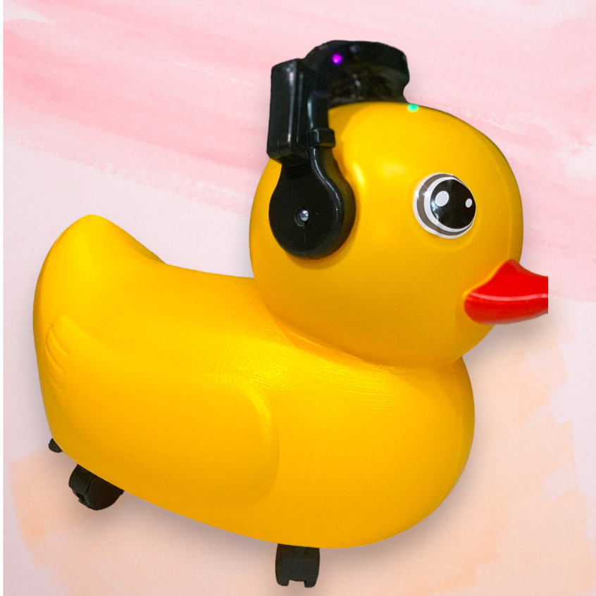 Ride on Big yellow duck toy car with sounds and lights | Shopee Philippines