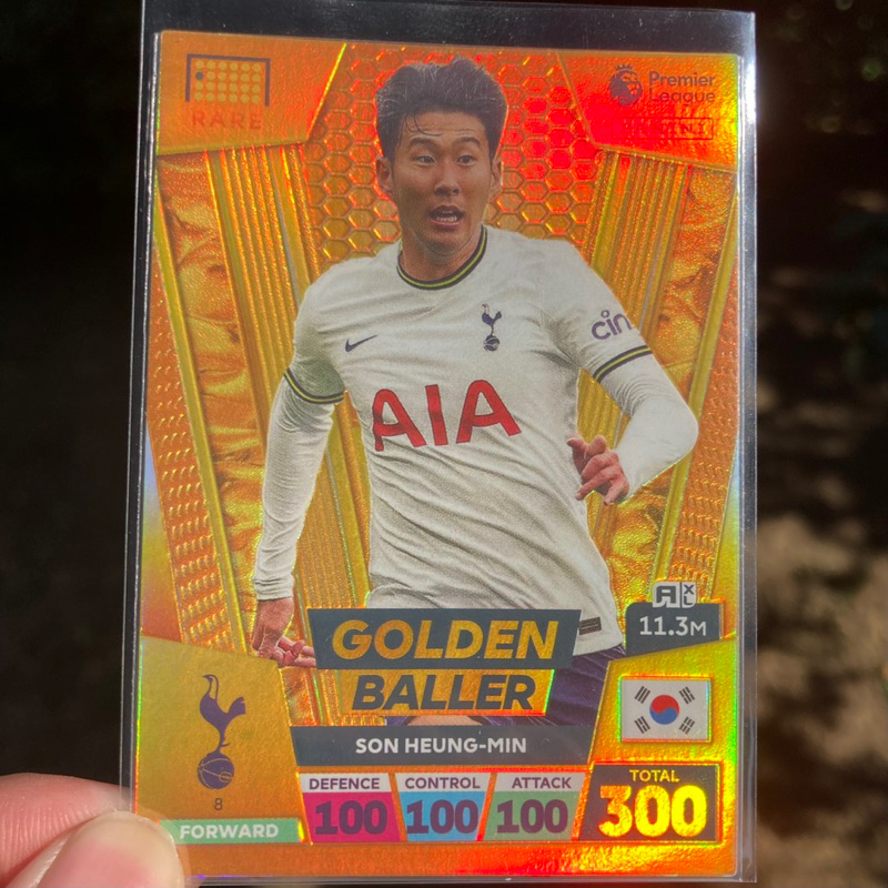 HeungMin Son 2023 Panini Adrenalyn XL Golden Ballers Football/Soccer