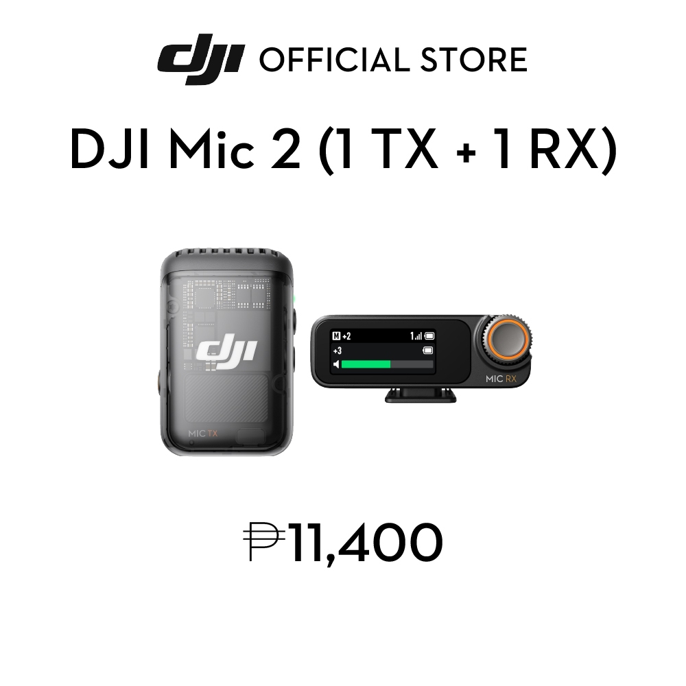 The New DJI MIC (1 TX+ 1 RX) - Urban Gadgets PH