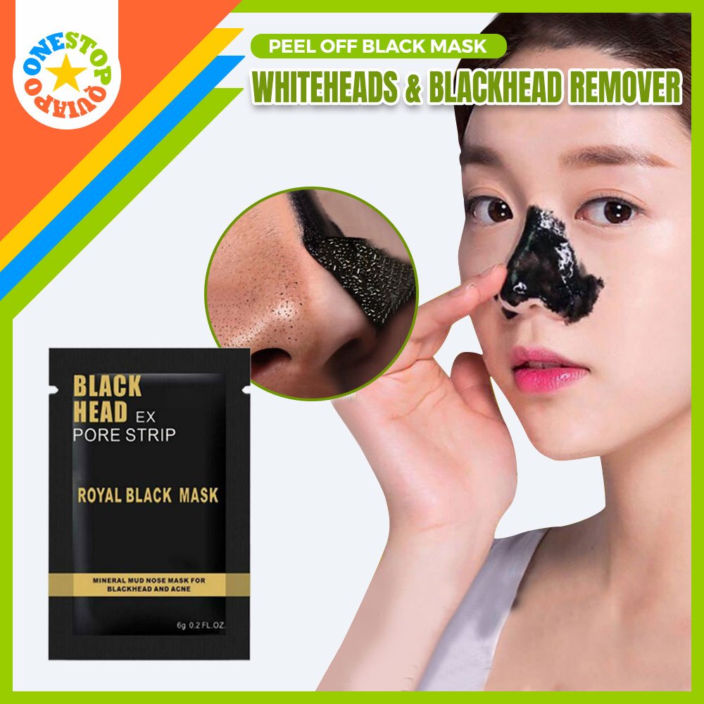 OSQ Deep Cleansing Peel Off Black Mask Blackheads & Whiteheads Remover