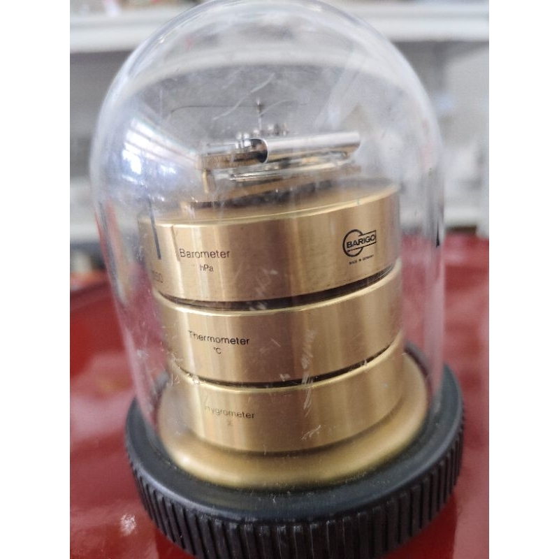 Barigo Analog Brass Weather Station Barometer Thermometer Hygrometer Shopee Philippines