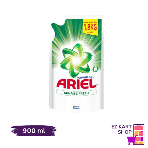 EZ KART ARIEL LIQUID DETERGENT POWER GEL SUNRISE FRESH REFILL 730g ...