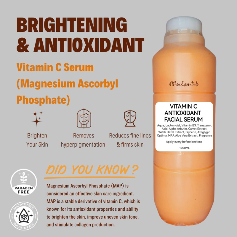 VITAMIN C ANTIOXIDANT SERUM/ BRIGHTENING/ MAP SERUM/ ANTI