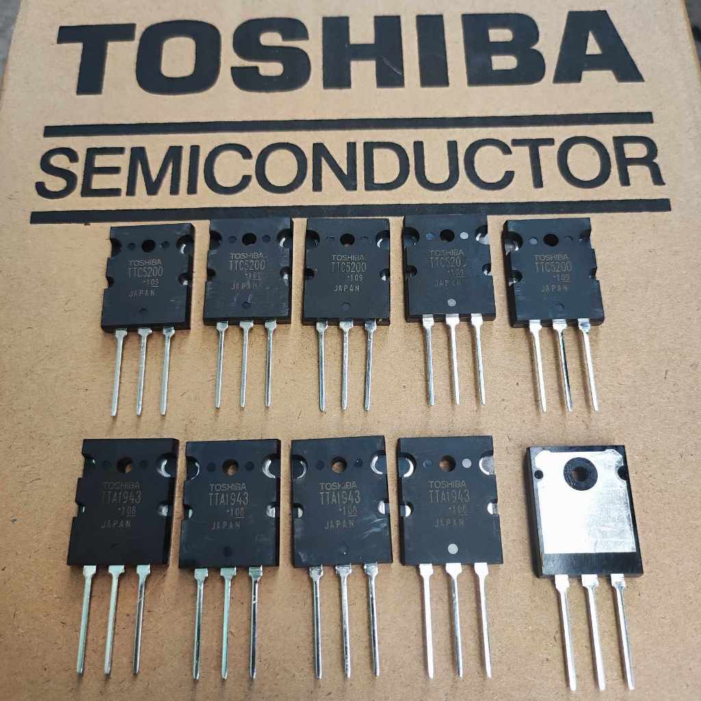 WHOLESALE 10PCS TOSHIBA TTC5200 TTA1943 ORIGINAL TRANSISTOR C5200 A1943