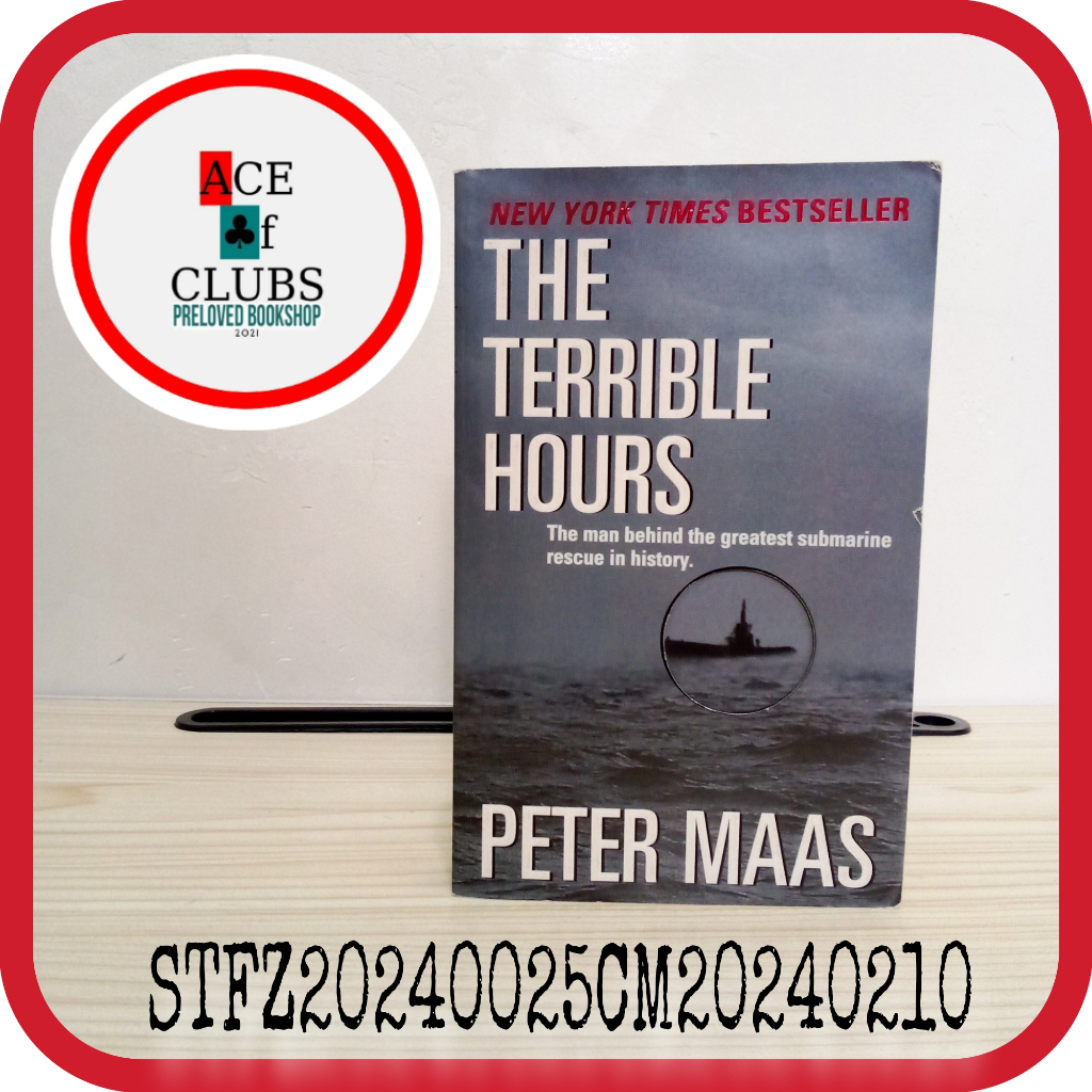 The Terrible Hours Novel by Peter Maas (Preloved/Used) Shopee Philippines