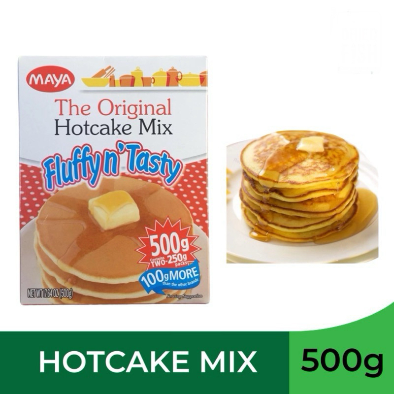 MAYA Original Hotcake Mix Fluffy n' Tasty 500g | Shopee Philippines