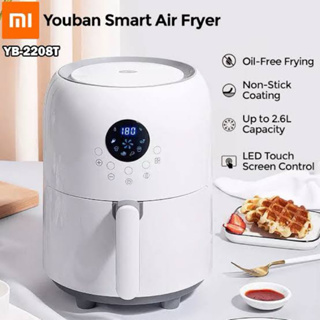 Xiaomi Air Fryer Pro 4L OLED Interactive Screen Without Oil Roasting  Dehydrating 360°Oven Mijia