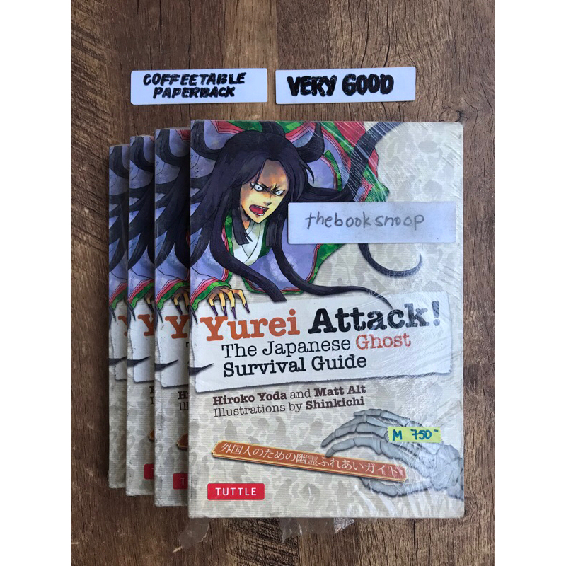 Yurei Attack: Japanese Ghost Guide Hiroko Yoda Tuttle manga | Shopee ...