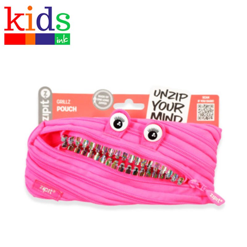 Zipit Grillz Monster Pouch - Kids Ink | Shopee Philippines