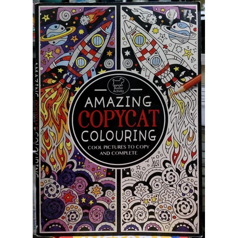 Amazing Copycat Colouring: Cool Pictures to Copy and Complete | Shopee ...