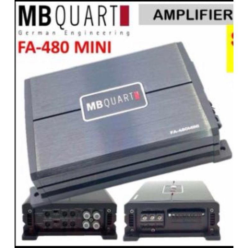 MB Quart FA-480 Mini Amplifier | Shopee Philippines