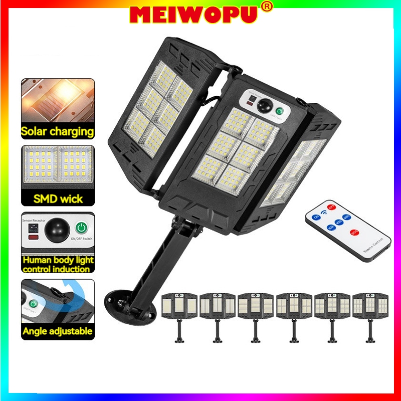 Solar Street Lamp Induction Courtyard Folding Wall Light Intelligent Remote Control Outdoor