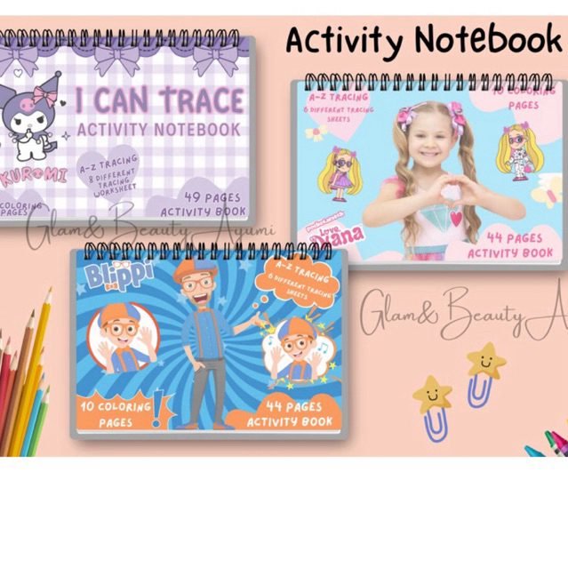Activity book tracing coloring abcd shopee philippines