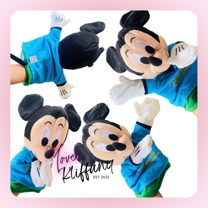 Mickey mouse hand puppet / Mickey mouse puppets | Shopee Philippines